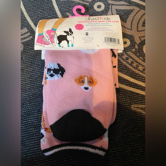 Chatties New adult owner & small dog socks crew pet pup chihuahua paws - Picture 6 of 8
